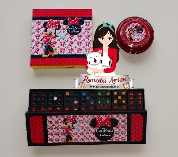 Kit Brincadeira Minnie Vermelha