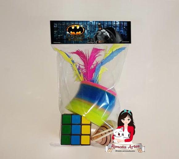 Kit Brinquedos Retrô Tema Batman