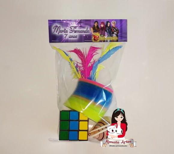 Kit Brinquedos Retrô Tema Descendentes