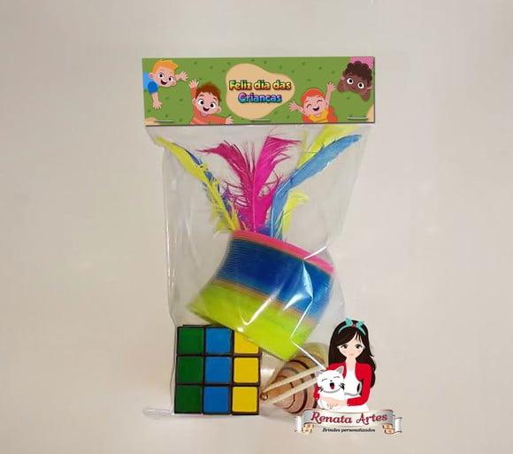 Kit Brinquedos Retrô Tema Dia das Crianças