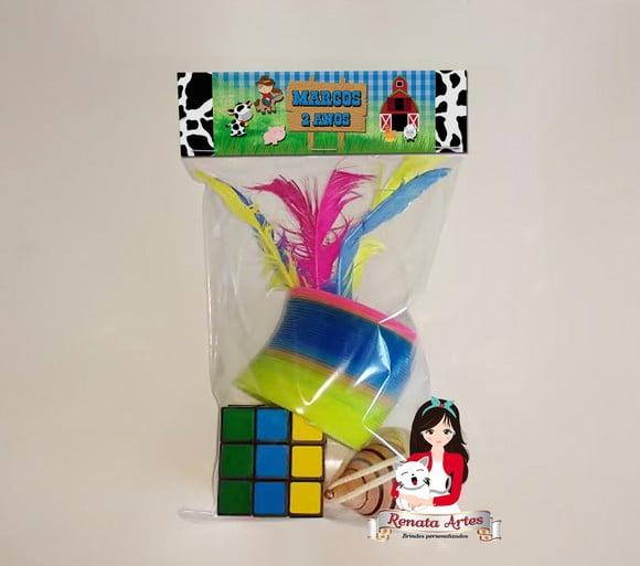 Kit Brinquedos Retrô Tema Fazendinha 2