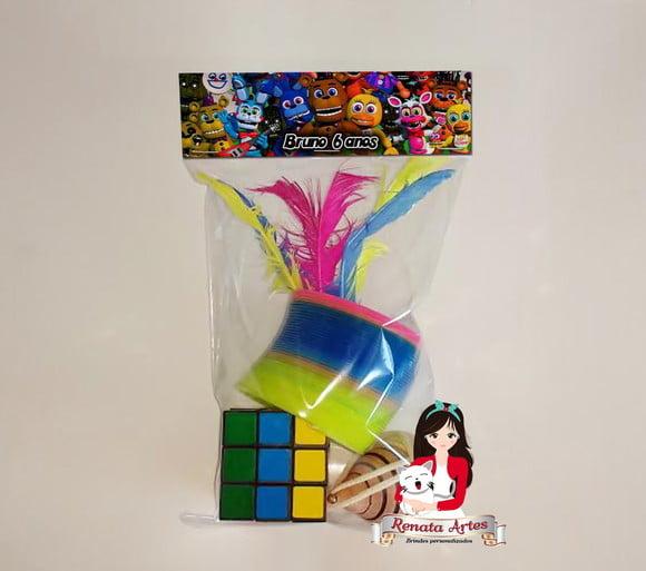 Kit Brinquedos Retrô Tema Five Nights At Freddy's 2