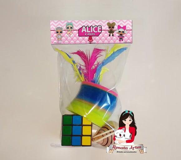Kit Brinquedos Retrô Tema Lol Surprise