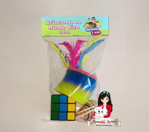 Kit Brinquedos Retrô Tema Mundo Bita