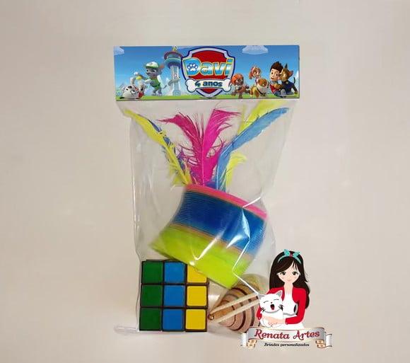 Kit Brinquedos Retrô Tema Patrulha Canina