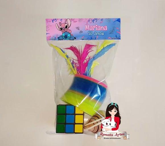 Kit Brinquedos Retrô Tema Stitch