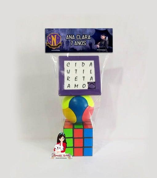 Kit Desafio Personalizado Wandinha