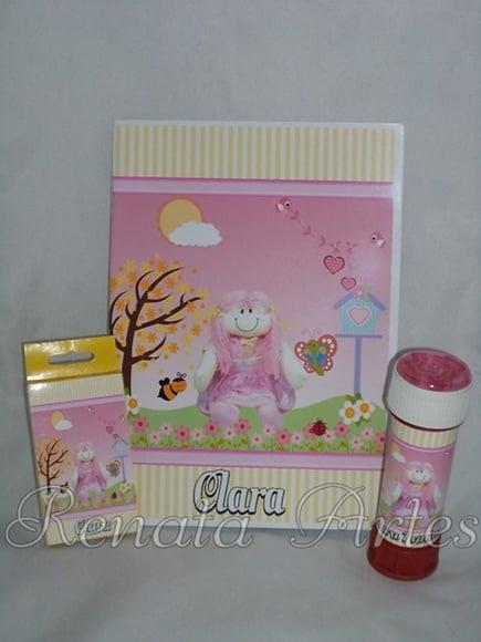 Kit diversão boneca de pano