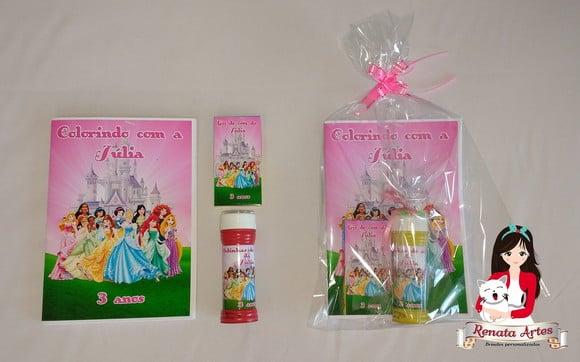 Kit diversão Princesas disney