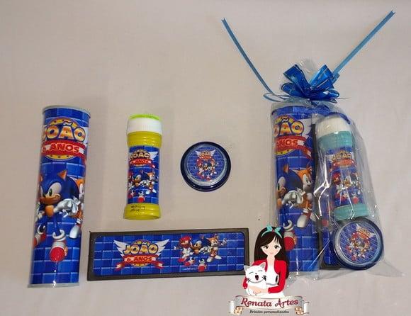 Kit Jogos com Bolha Sonic