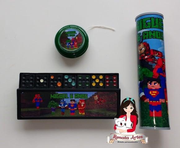 Kit Jogos Minecraft Herois