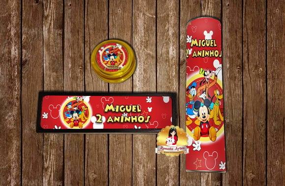 Kit Jogos Mickey e Sua Turma