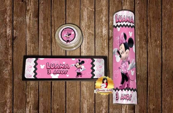 Kit Jogos Minnie Rosa