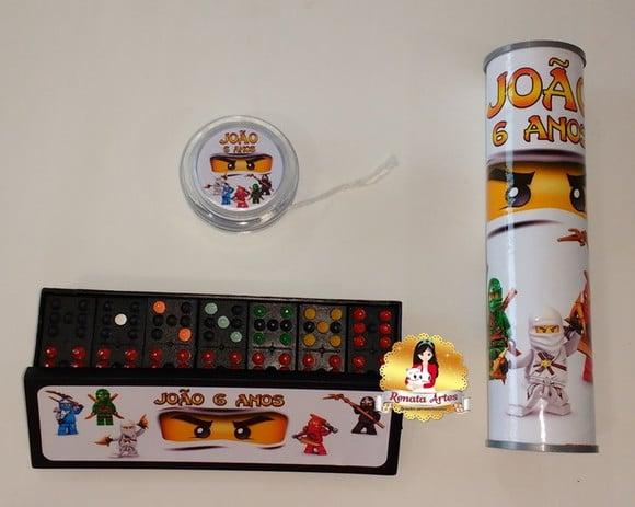 Kit Jogos Ninjago Branco