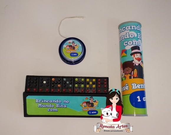 Kit Jogos Personalizado Mundo Bita