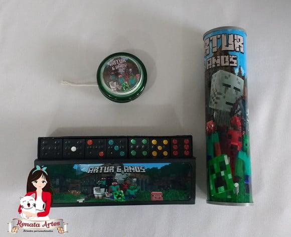 Kit Jogos Personalizado Minecraft