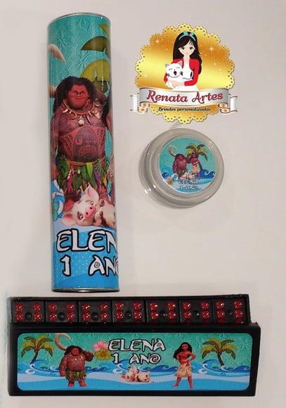 Kit Jogos Personalizado Moana