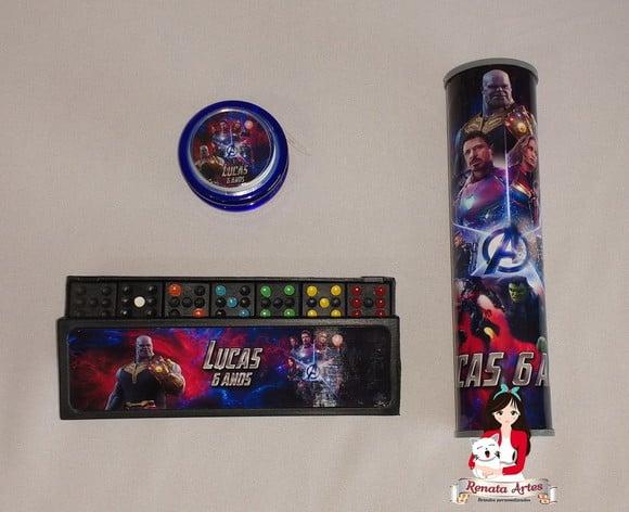 Kit Jogos Personalizado Vingadores Ultimato