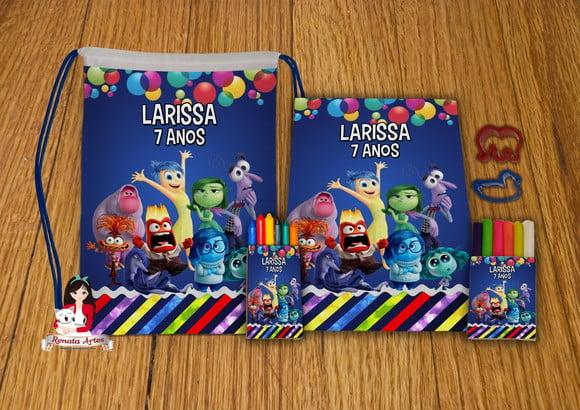 Kit Passatempo Personalizado na Mochila Divertidamente