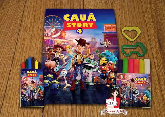Kit Passatempo Personalizado Toy Story