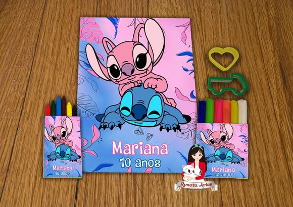 Kit Passatempo Personalizado Stitch
