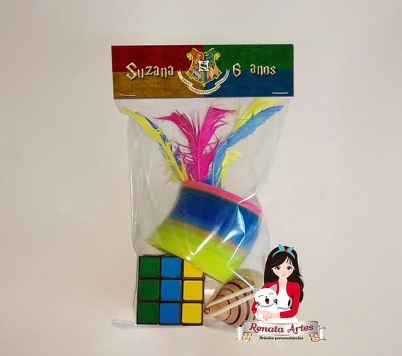 Kit Personalizado Brinquedos Retrô Bandeiras Harry Potter
