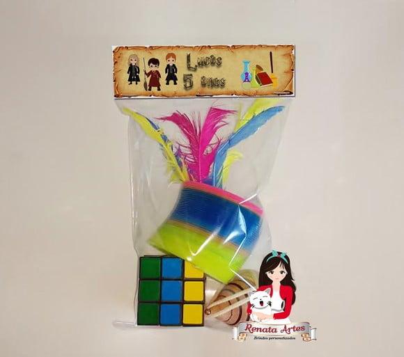 Kit Personalizado Brinquedos Retrô Harry Potter Desenho