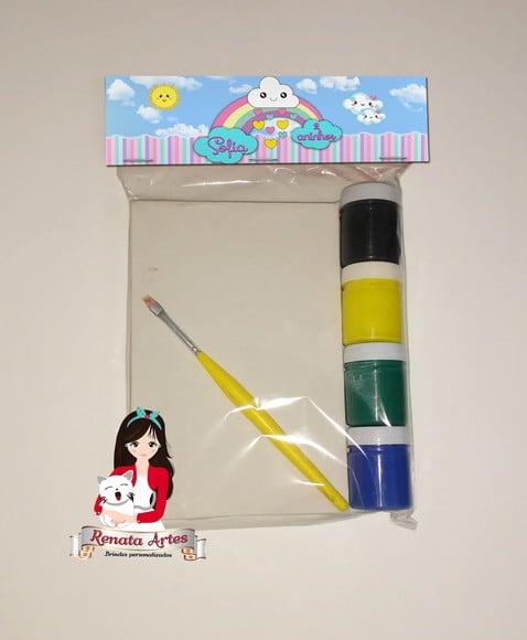 Kit Pintura Personalizado Chuva de Amor