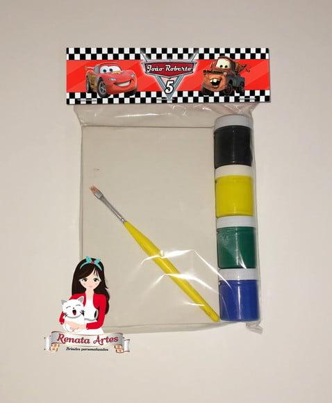Kit Pintura Personalizado Carros Disney