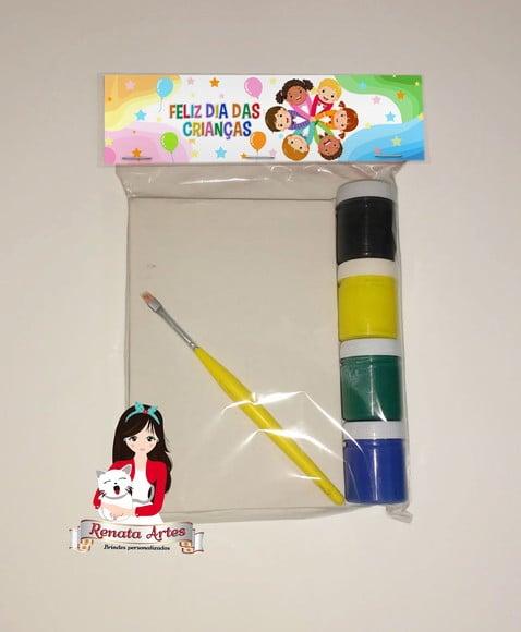 Kit Pintura Personalizado Dia das Crianças 2025