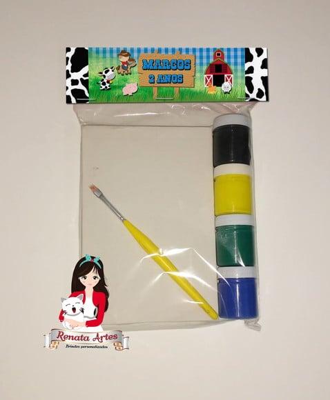 Kit Pintura Personalizado Fazendinha 2