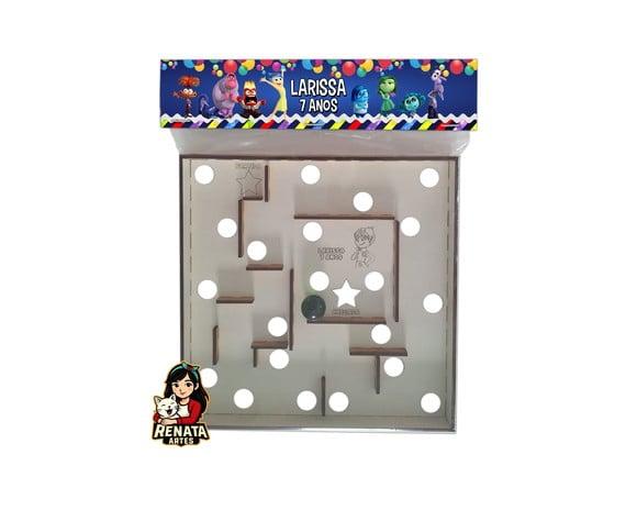 Labirinto Personalizado Lembrancinha Divertidamente