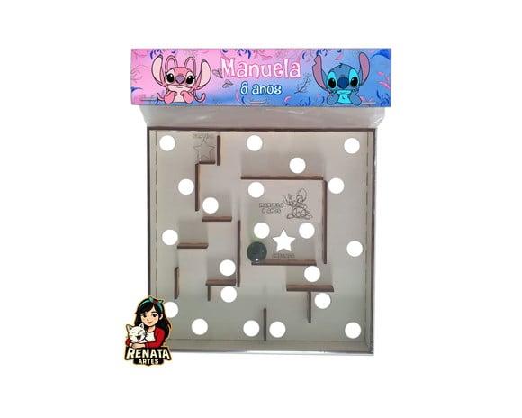 Labirinto Personalizado Lembrancinha Stitch