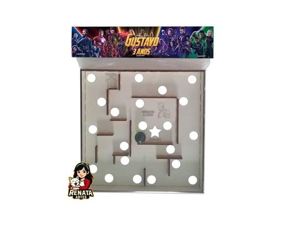 Labirinto Personalizado Lembrancinha Vingadores