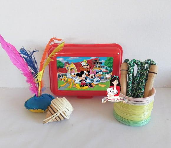 Maleta Baú da Boa Infância Mickey e Turma