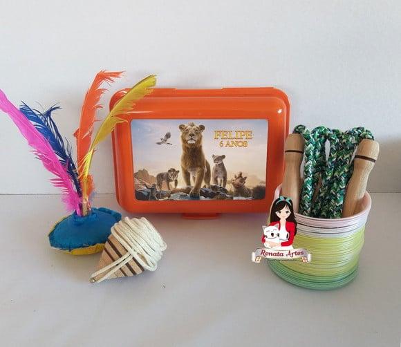 Maleta Baú da Boa Infância o Rei Leão Mufasa