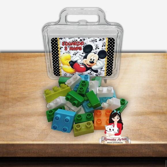 Maleta com Blocos de Montar Mickey
