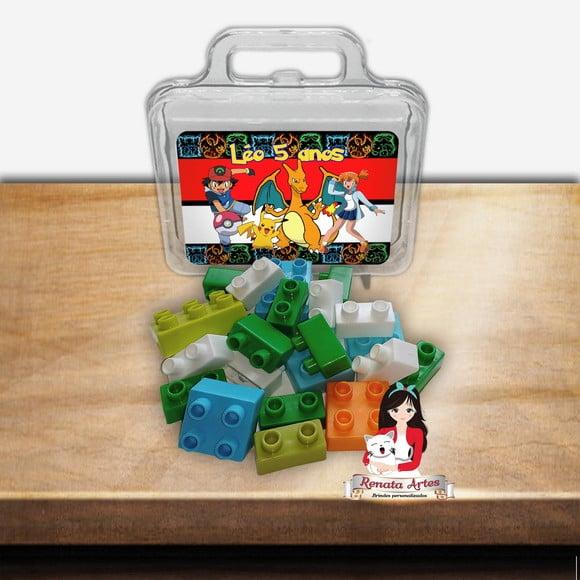 Maleta com Blocos de Montar Pokemon