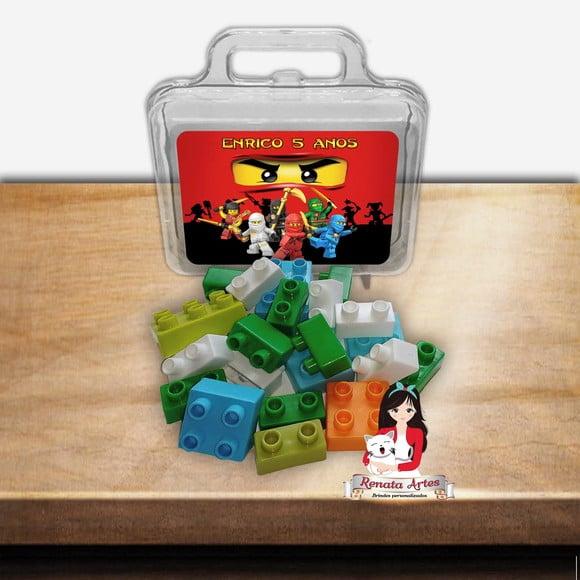 Maleta com Blocos de Montar Ninjago
