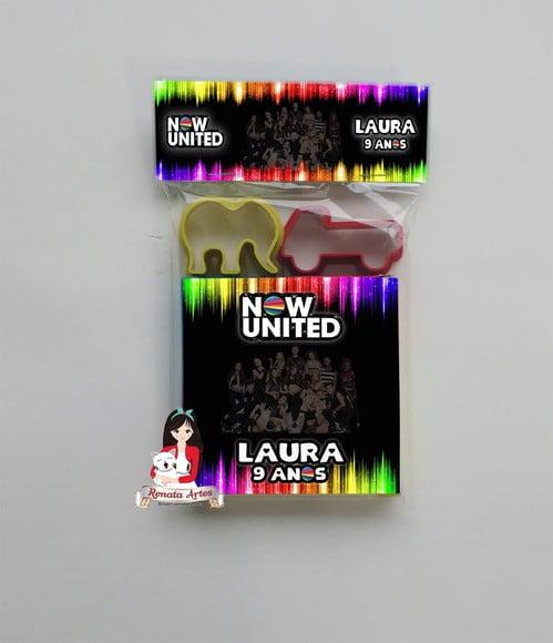Massinha de Modelar Personalizada na Lapela Now United