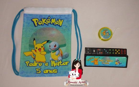 Mini Kit Jogos na Mochila Pokémon