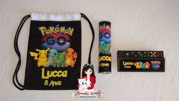 Mini Kit Jogos na Mochila Pokémon Go