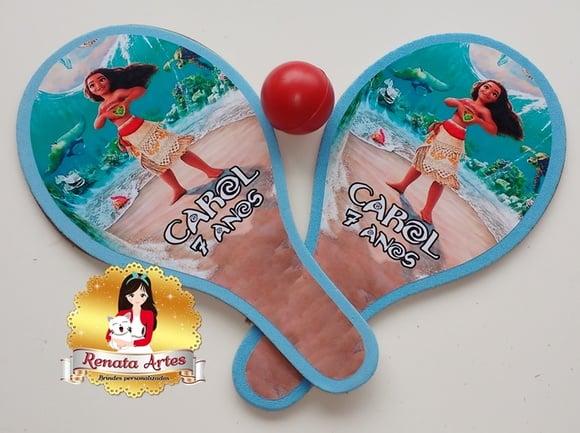 Moana - Raquete Ping Pong Sozinha