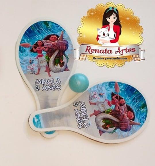 Moana - Raquete Ping Pong