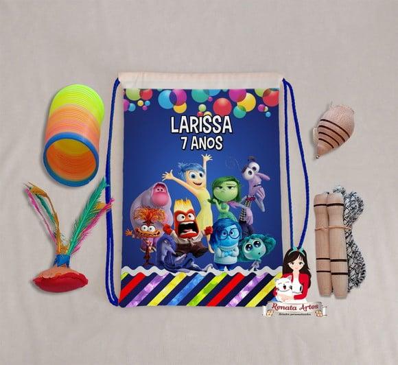 Mochila Boa Infância Tema Divertidamente