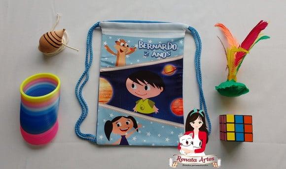 Mochila Brinquedos Retrô Tema o Show da Luna