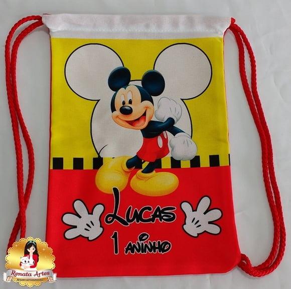 Mochila de Tecido Mickey 4