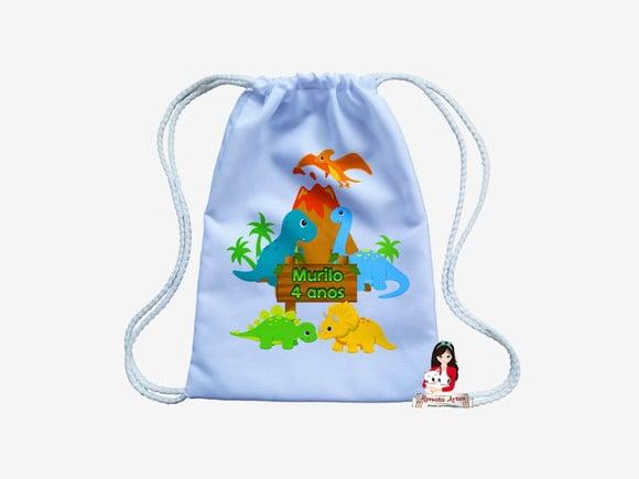 Mochila G Dinossauro Cute