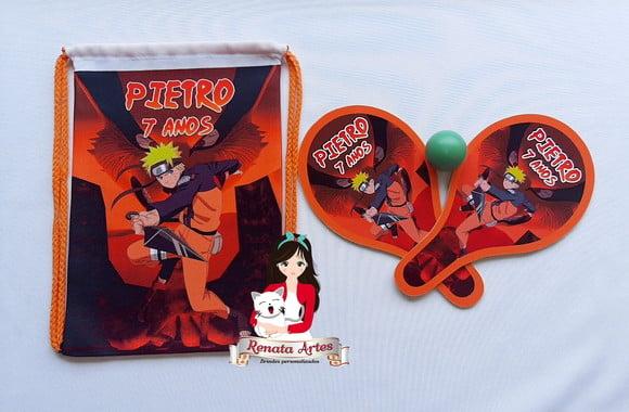Mochila Ping Pong Personalizada Tema Naruto