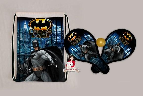 Mochila Ping Pong Tema Batman